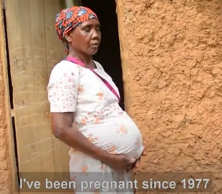 Meet 70-year-old Grandma Pregnant for The Past 45 Years (Video)