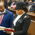 Wike’s Wife Sworn-in As Appeal Court Judge (Photos)