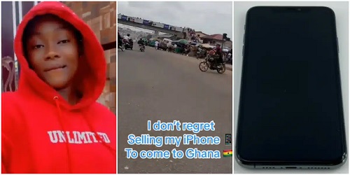 Nigerian Lady Sells Her Phone to Relocate to Ghana (Video)