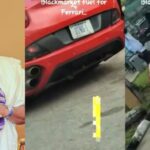 Dino Melaye Spotted Buying Black Market Fuel For His Ferrari (Video)