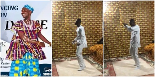 Ghanaian Man Begins 7-day Nonstop Dancing Marathon to Break World Record (Video)