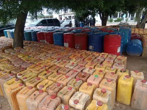 Customs Seizes 85 Drums Of Petrol Being Smuggled To Cameroon