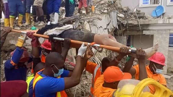 I Ran Out N*ked – Victim Of Abuja Collapsed Building Speaks