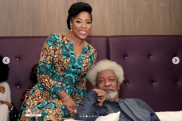 Media Mogul, Mo Abudu Pays Glowing Tribute To Wole Soyinka On 90th Birthday