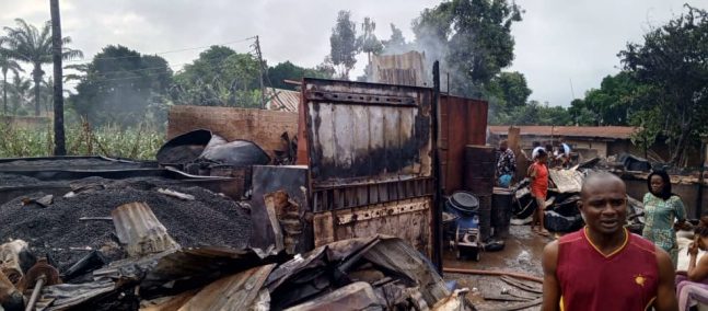 Fire Destroys Multi-Million Palm Oil Production Company In Ebonyi