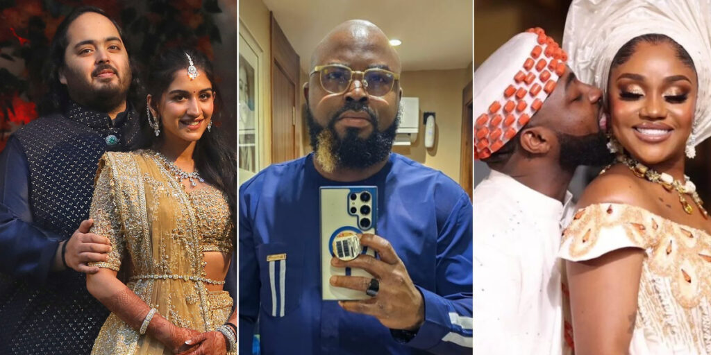 Influencer Pooja Mocks Davido As He Compares Singer’s Wedding to Anant Ambani’s