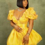 Toke Makinwa Stuns In Yellow Outfit (Photos)