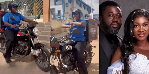 Mercy Johnson Shares Husband’s Reaction to Her Riding Power Bike For the First Time