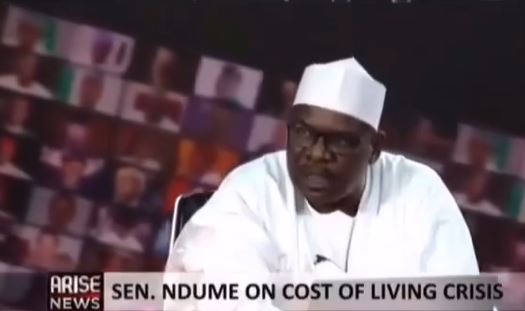 Watch A Clip From The Interview That Might Have Cost Senator Ali Ndume His Position As Senate Chief Whip