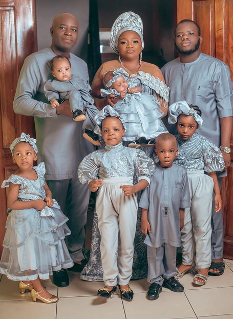 Nigerian Couple Welcome Third Set Of Twins In Four years (Photos)