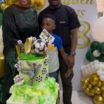 Ubi Franklin, Lilian Esoro Reunite to Celebrate Son’s 8th Birthday (Video)