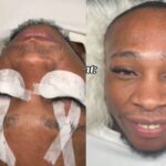 Mixed Reactions As Man Undergoes Eyelash Extension (Video)