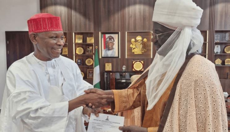 Gov Yusuf Offers Appointment Letter To Reinstated Emir Of Gaya