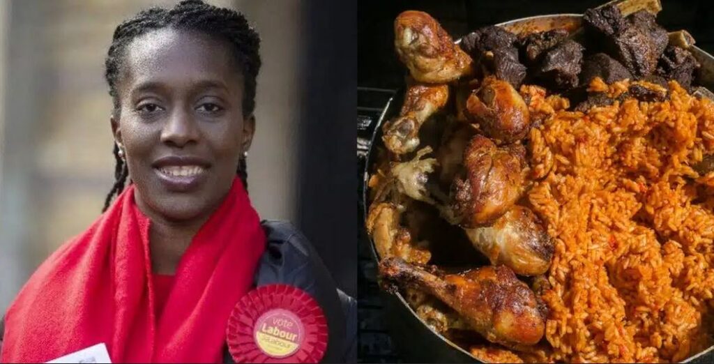 UK Lawmaker, Florence Eshalomi Declares Nigerian Jollof Rice As The ‘Best Jollof’ (Video)