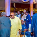 Osun Governor Attends Service Of Songs Of Ex-Senate President, Saraki’s Mother (Photos)