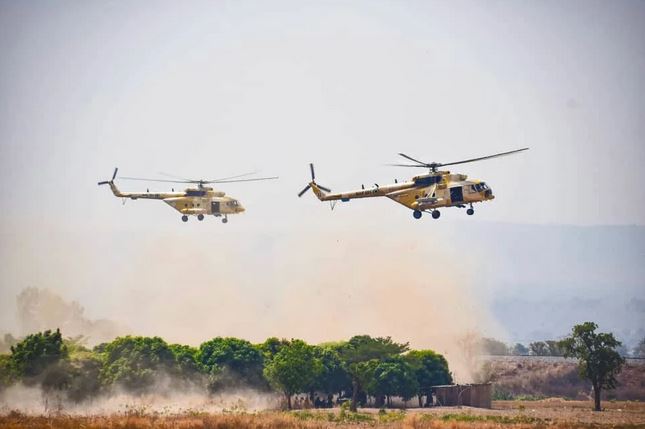 NAF Operation Delta Safe Destroys Canoes, Illegal Sites In Rivers