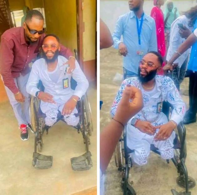 Disability Isn’t Inability – Physically Challenged Man Writes As He Graduates From Kogi State Polytechnic (Photos)