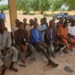 Photo Of Eighteen Suspected Vandals Who Were Nabbed In Jigawa