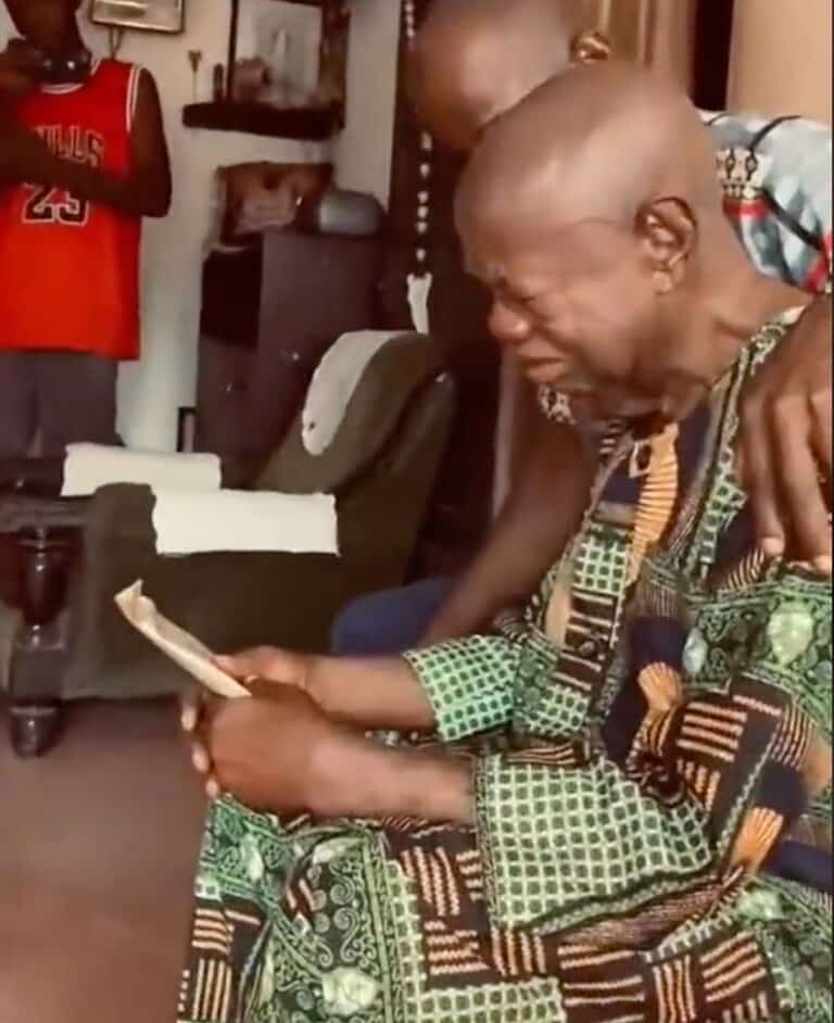 Veteran Singer, Mike Ejeagha In Tears As His Song From 14 Years Ago Goes Viral (Video)