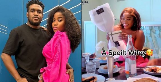 Famous Designer, Veekee James Calls Herself ‘Spoilt Wife’, Says Her Husband Is A ‘Green Flag’ (Video)