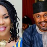 Saidi Balogun Spotted At Funeral Ceremony Of Ex-wife, Faithia William’s Dad (Video)