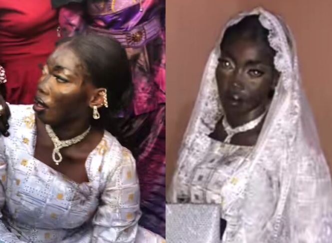 Viral Video Of Bride With Heavy Makeup Stirs Mixed Reactions