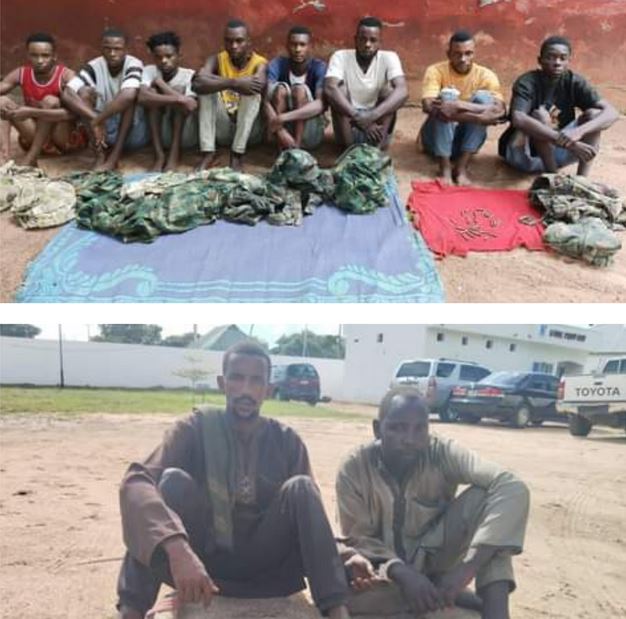 10 Arrested As Troops Burst Criminal Syndicate In Taraba (Photos)