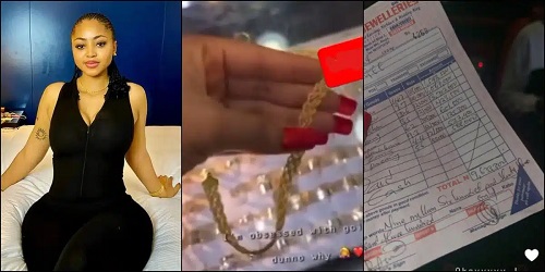 Regina Daniels Slammed For Posting Receipt After Splashing N9M on Jewelry