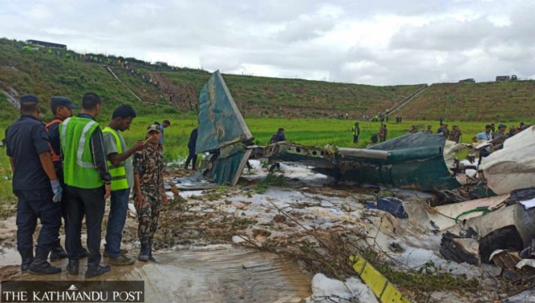 Commotion As Plane Crashes On Takeoff In Nepal With 19 People Aboard