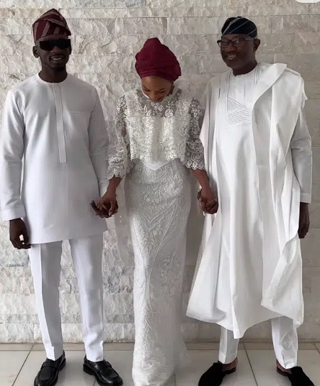 Femi Otedola Reacts After Spotting Mr Eazi Kissing His Daughter Temi In His Presence (Video)