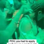 Nigerian Lady Applies Perfume On Random Club-goer Due To Body Odor (Video)