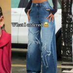 Nigerian Lady Laments As She Shares Video Of Baggy Jeans She Ordered Vs What She Got