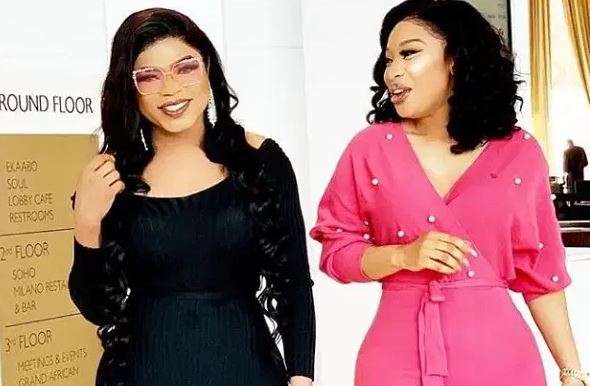 Tonto Dikeh And Bobrisky Settle Rift, Follow Each Other On Instagram