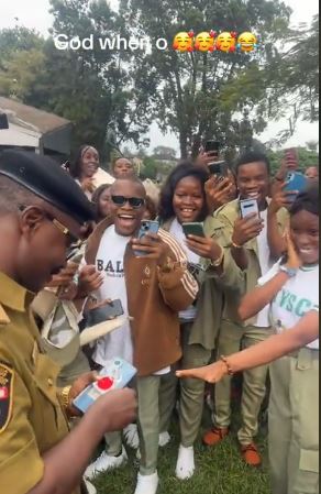 NDLEA Official Proposes To Youth Corps Member (Video)