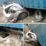 Several Feared Trapped As Container Crushes Two Cars In Kogi Market