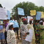 Family Protests Activities Of Land-Grabber, Abduction Of Kinswoman In Lagos