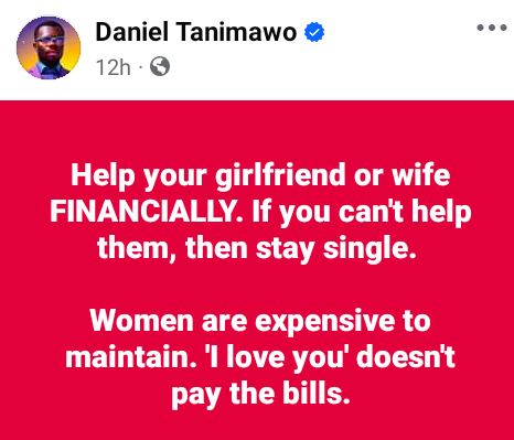 If You Can’t Offer A Woman Any Value, Stay Single, Poverty Isn’t Attractive