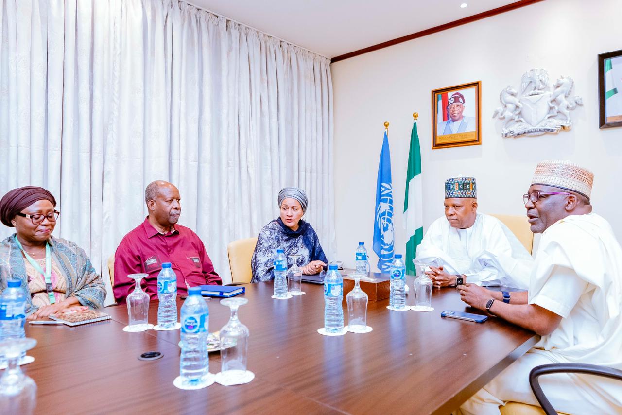 Vice President, Shettima Hosts UN Delegates In Abuja (Photos)