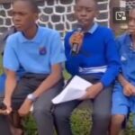 Video Of Secondary School Students Doing Premier League Style Commentary During Inter-house Sports Competition