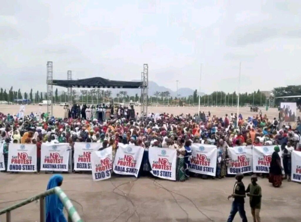 We Were Deceived – Women Who Staged ‘Say No To Protest’ Rally In Abuja Two Days Ago Lament (Video)