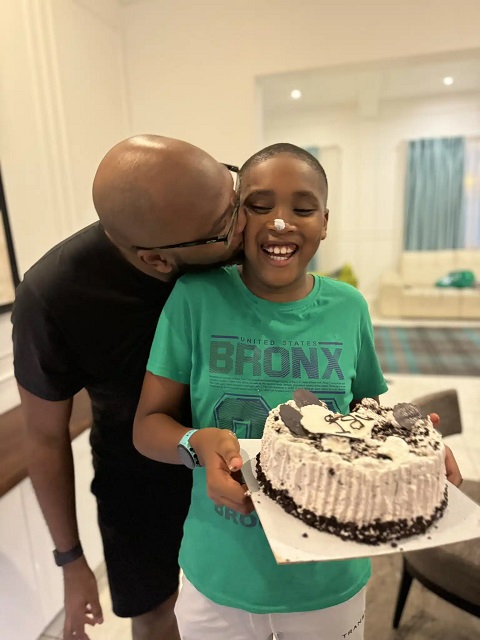 Jason Njoku Gifts His Son Nokia 5310 For His 11th Birthday