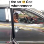 Nigerian Man Melt Hearts Over How He Uniquely Reserved A Seat In His Car For His Wife (Video)