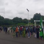 #EndBadGovernanceInNigeria Protesters Reconvene After Tear Gas Attack in Abuja