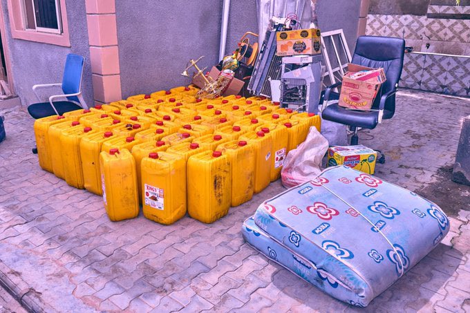 Police Recover Looted Items From Rioters In Kano (Photos)