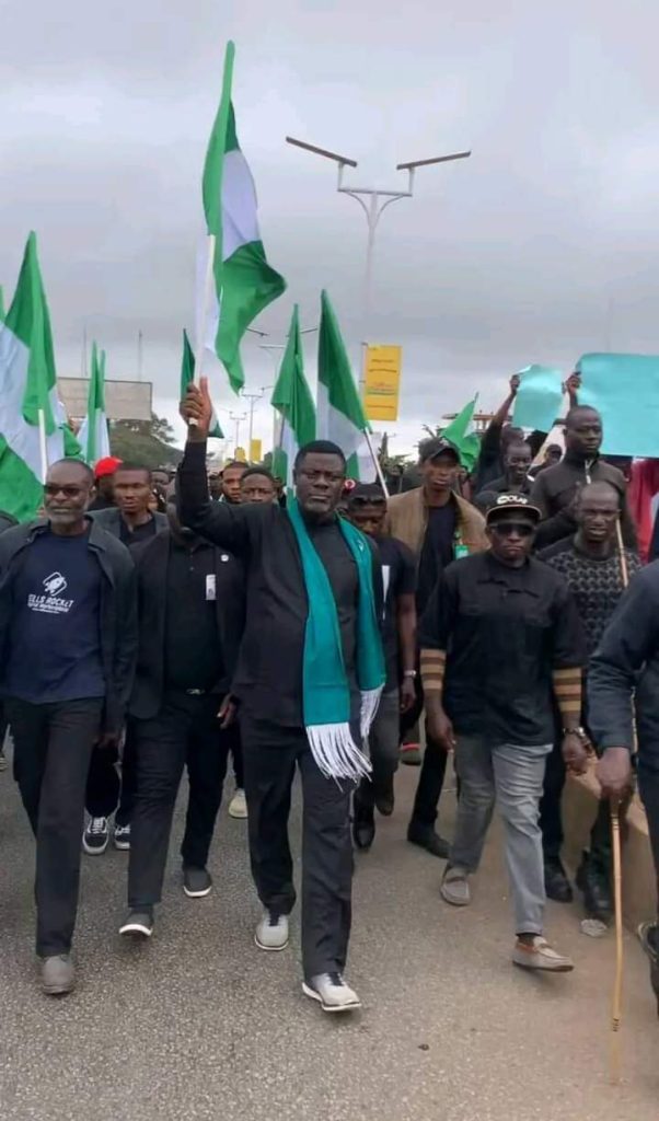 Major Roads Blocked As Popular Prophet, Elbuba Leads Protests In Jos