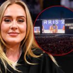 The Moment Singer Adele Paused Her Munich Concert Performance To Watch Women’s 100m Final (Video)