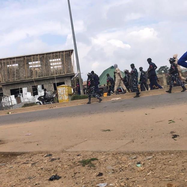 Three Arrested As Security Operatives Disperse Protesters In Abuja