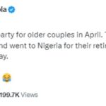 Nigerian Couple Return To The US Four months After Relocating To Nigeria For Their Retirement