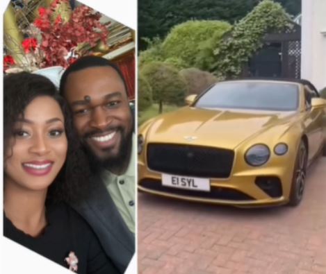 Former Beauty Queen, Sylvia Emechete’s Husband Gifts Her A Bugatti As She Turns 45 Today (Video)