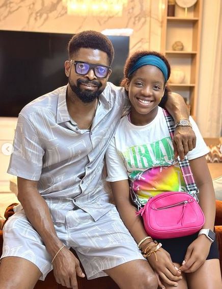 Comedian Basketmouth Celebrates Daughter On Her Birthday